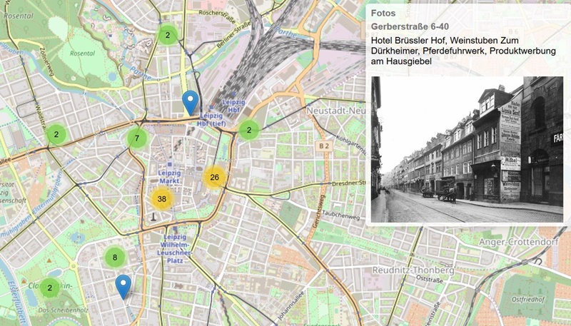 Screenshot damals in Leipzig